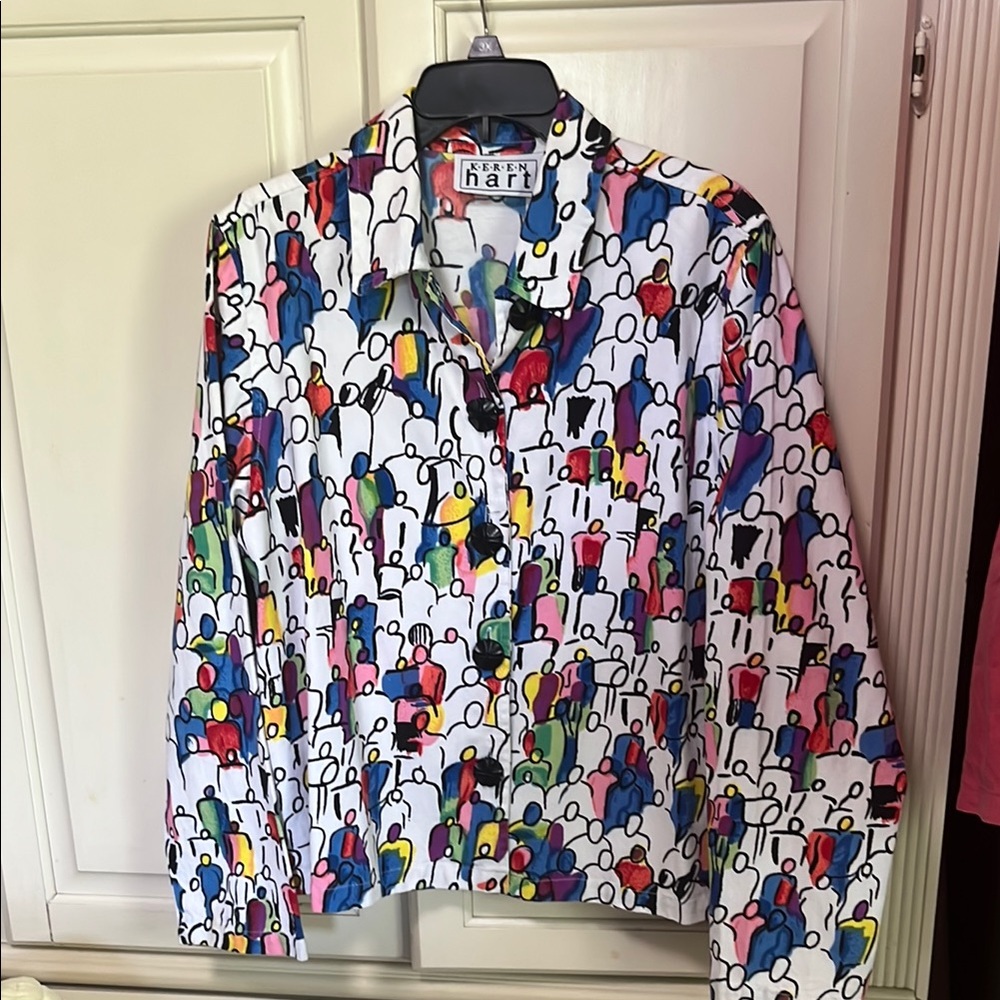 Keren hart Colorful Jacket